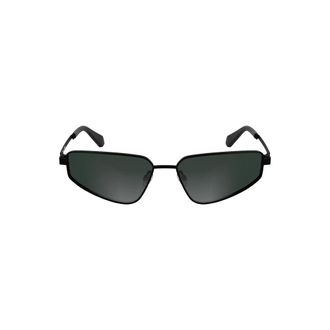 Calvin Klein Black Metal Women Sunglass