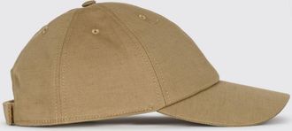 Fendi Cappello da baseball in cotone con monogramma FF ricamato