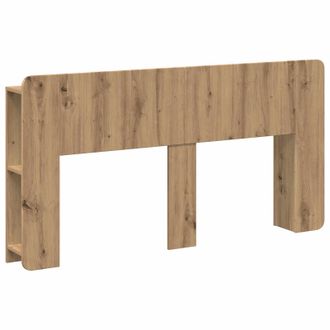vidaXL Cabecero Con Armario Roble Artesanal Madera De Ingenier&iacute;a Vidaxl
