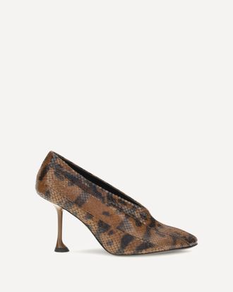 Proenza Schouler Tee Pieced python-print Pumps Female 36