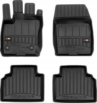 OEM Alfombrillas Y Limpiaparabrisas De Goma Para Ford Tourneo Courier 2014 - Canales 3d