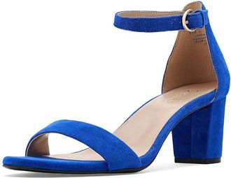 Naturalizer Vera Womens Shoes Photon Blue Suede : 6.5 M (B), Leather