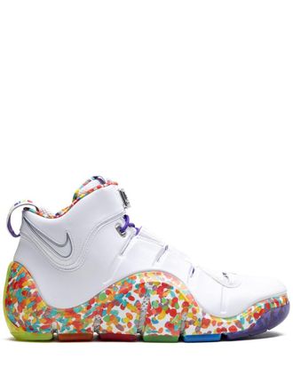 Nike LeBron 4 Fruity Pebbles sneakers - men - Rubber/Fabric/Leather - 10.5 - White