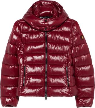 Save The Duck Piumino con cappuccio - Rosso