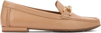 Kazar Jana Moccasin - Dames - Loafers - Beige - 39 EU - Leer - Schoenen