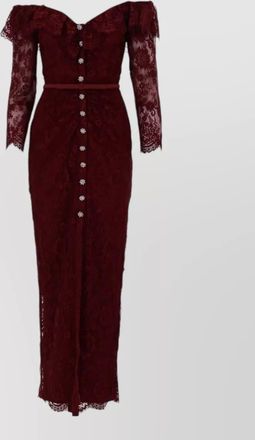 Self Portrait lace maxi dress