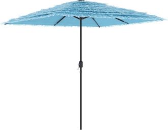 vidaXL Vidaxl - Sombrilla De Jard&iacute;n Con Poste De Acero Azul 248x248x248 Cm