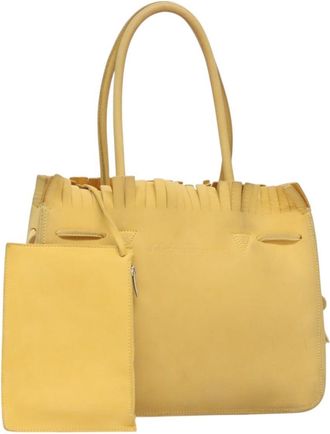 Ferragamo Vintage Tote Bag Suede Suede Tote Bag Bag (Pre-Owned)