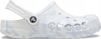 OEM Zueco Crocs Baya Marmolado 206935 M10 I Eu 4344 I W12 Blanco Multi