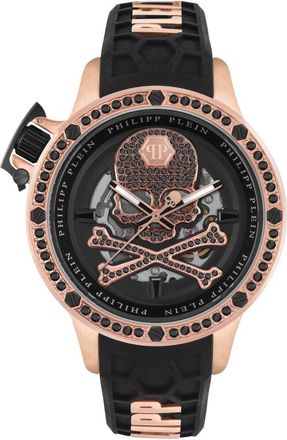Philipp Plein Plein Rich 46mm Horloge - Heren - Horloges - Zwart - ONE Size - Accessoires