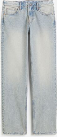 H&M Straight Regular Jeans - Blue
