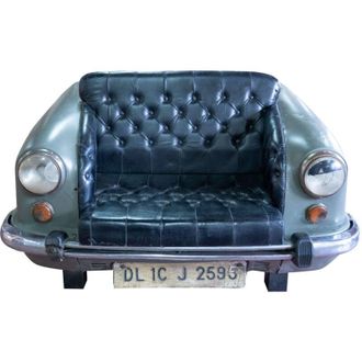 Biscottini International Sofá de hierro fabricado por una máquina real y original