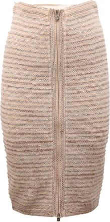D.exterior Dames, Rokken, Beige, Maat: XS Wol