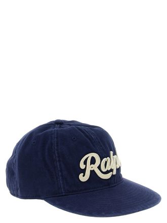 Polo Ralph Lauren Embroidered Logo Baseball Cap - Navy