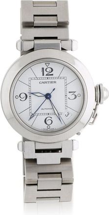 Cartier Pre-owned Cartier Pasha De Cartier White Dial Mens Watch W31074M7
