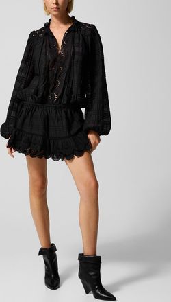 Isabel Marant Womens Preya voile mini-dress