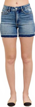 Judy Blue Tummy Control Shorts In Vintage Wash