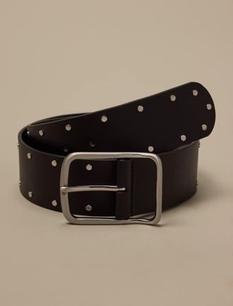 Lucky Brand Wide Double Studded Hip Belt