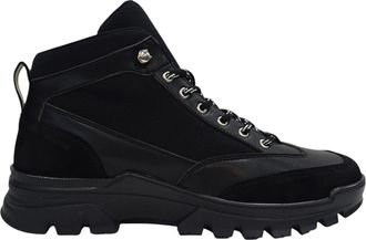 Firetrap Leren wandelschoenen voor heren van het merk Jason (Zwart)