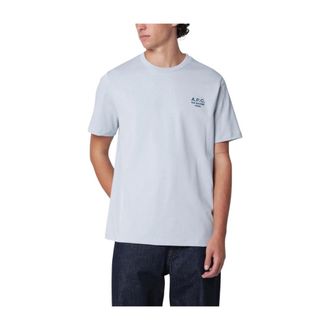 A.P.C. Camiseta Standard Rue Madame - Tops - Hombre - Azul - L