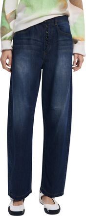 Desigual Brede Pijpen Denim Jeans