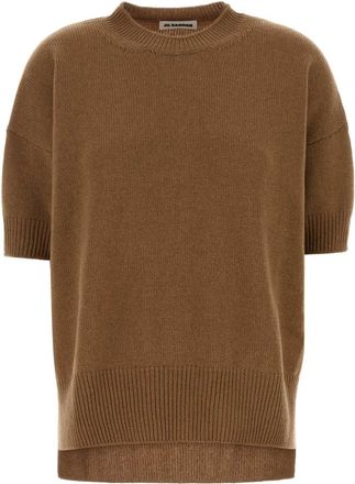 Jil Sander Camel Cashmere Sweater