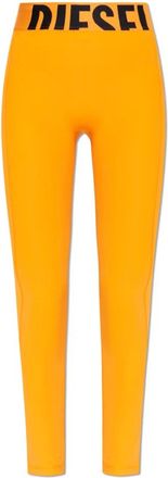 Diesel Adeline-D-Pop Leggings - Dames - Leggings - Oranje - L - Polyester - Broeken