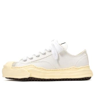 Miharayasuhiro HANK VL OG Sole Canvas Low-top Sneaker White A09FW734-WHT