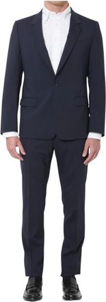 Dolce & Gabbana Martini Tailored Suit - Heren - Business pakken - Blauw - M - Wol - Kostuums