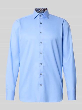 Olymp Tailord Fit Freizeithemd mit Kentkragen Modell Savio in Bleu, Gr&ouml;&szlig;e 38