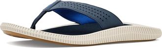 Olukai Ulele Mens Sandals Trench Blue/Trench Blue : 11 D - Medium, Synthetic