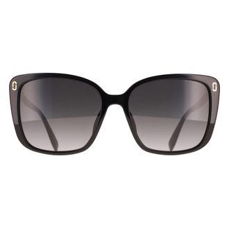 Marc Jacobs Butterfly Womens Black Dark Grey Gradient MJ 1127/G/S - One Size