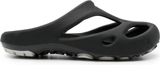 Keen Shanti logo-embossed slippers - unisex - Rubber/Rubber/Rubber - 10 - Black