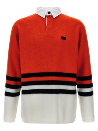 Wales Bonner Multicolor Wool Polo Mens Shirt