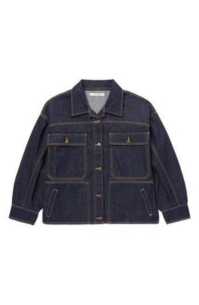 Honor The Gift Oversize Carpenter Jacket in Indigo at Nordstrom Rack, Size Xx-Large