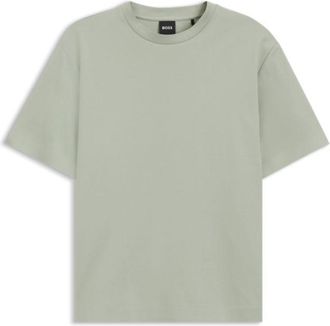 BOSS Relaxed-fit T-shirt in mercerized cotton