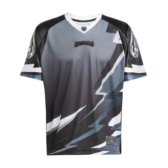 adidas Tops, Heren, Zwart, M, Polyester, Team Jersey Zwart Sportieve Stijl