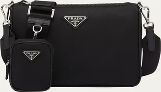 Prada Mens Nylon Crossbody Bag
