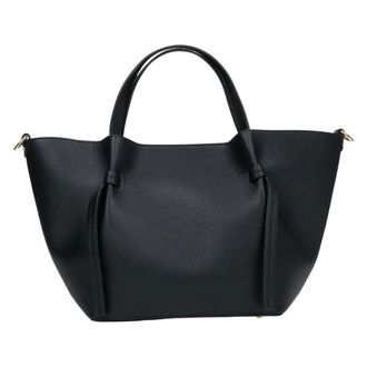 Estro & Luminara Dames, Tassen, Zwart, Maat: ONE Size Leer