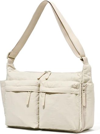 Generic Casual Multi-pocket Messenger Bags For Women Fashion Shoulder Bag Ladies Large Handbags Female Travel Tote Purse(BK)