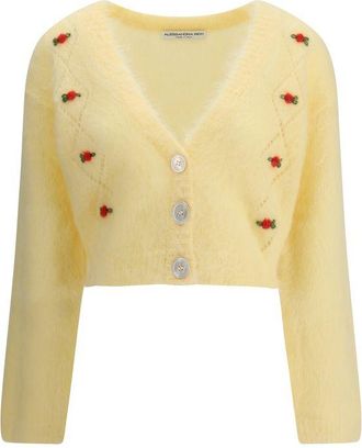 Alessandra Rich Mohair Womens Cardigan