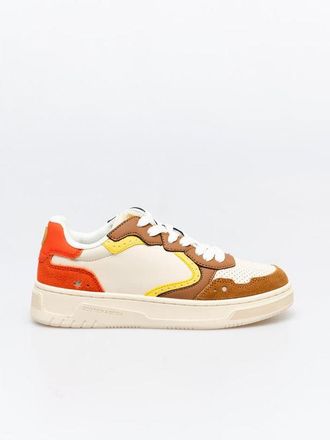 Scotch & Soda Multicolor Cowhide Low Top Womens Sneakers