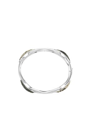Diesel Stainless Steel Bangle Bracelet - Bracelets - Unisex - Silver