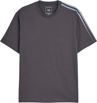 Yohji Yamamoto Dark Grey Logo T-Shirt