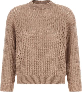 PESERICO Beige Polyamide Womens Cardigan