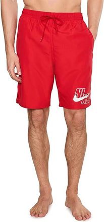 Nike Breaker Logo 9 Volley Mens Swimwear University Red : 2XL, Polyester