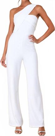 Lulus Womens Devoted To Fun Jumpsuit In Ivory
