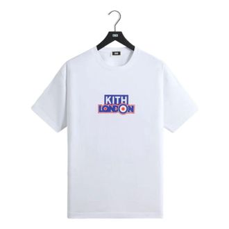 Kith London Classic Logo T-Shirt White KHMG030073-101