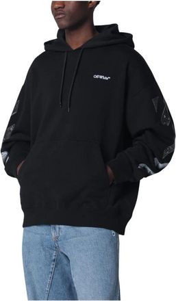 Off-white Metal Arrow Skate Hoodie - Heren - Hoodies - Zwart - XL - Katoen - Hoodies & sweatvesten