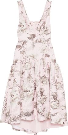 Alice & Olivia Abito midi Lila - Rosa